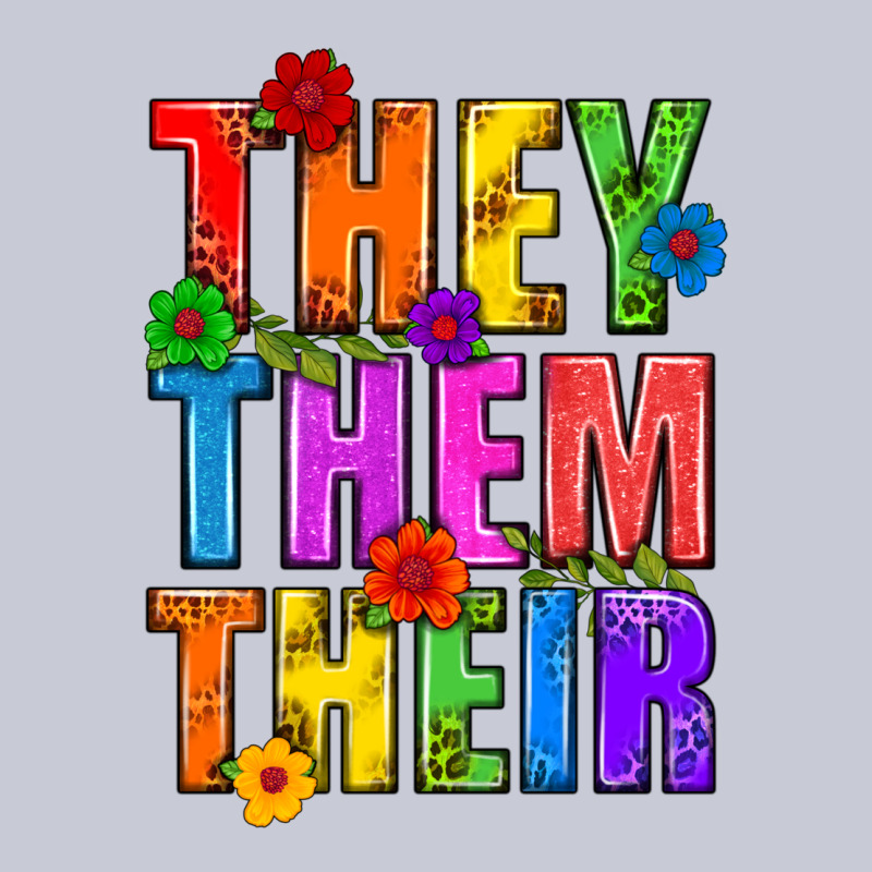 They Them Their Pride Lgbtq Heavyweight Hoodie by BundleAndBundleShop | Teevron