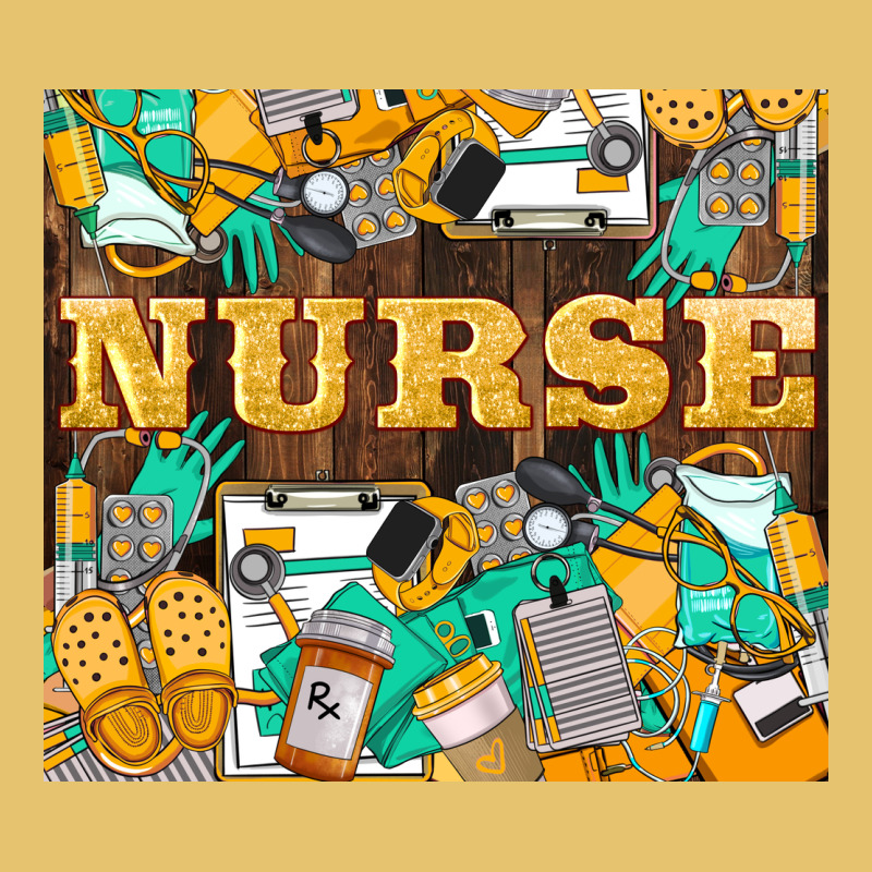 Green And Yellow Nurse Premium Sweatshirt by LillyAllenDesigns | Teevron