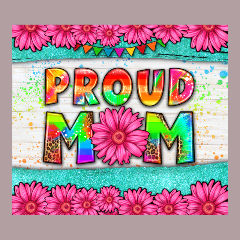 Proud Mom Vintage Hoodie by HRA Design Shop | Teevron