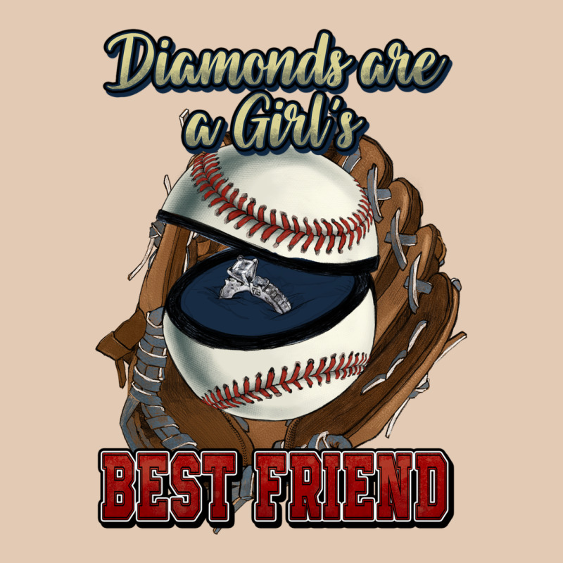 Diamonds Are A Girl's Best Friend Baseball Urban Hoodie by HowdyJamesFarm | Teevron