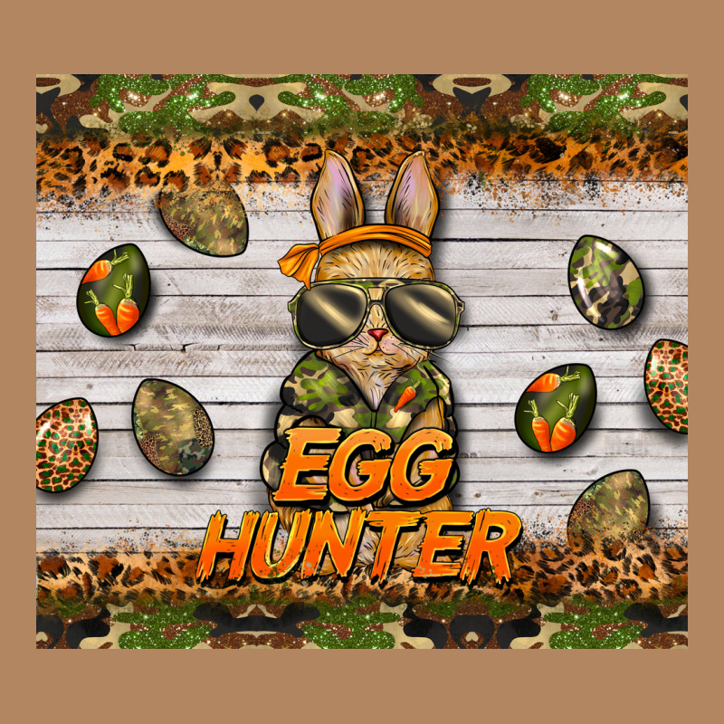 Easter Egg Hunter  Rabbit Long Sleeve Tee by BarkalooDesign | Teevron