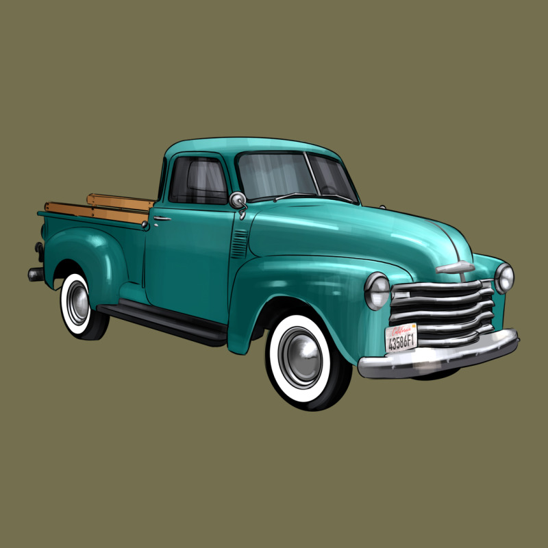 Western Truck 34 View Vintage Hoodie by FaDigitalArtStudio | Teevron
