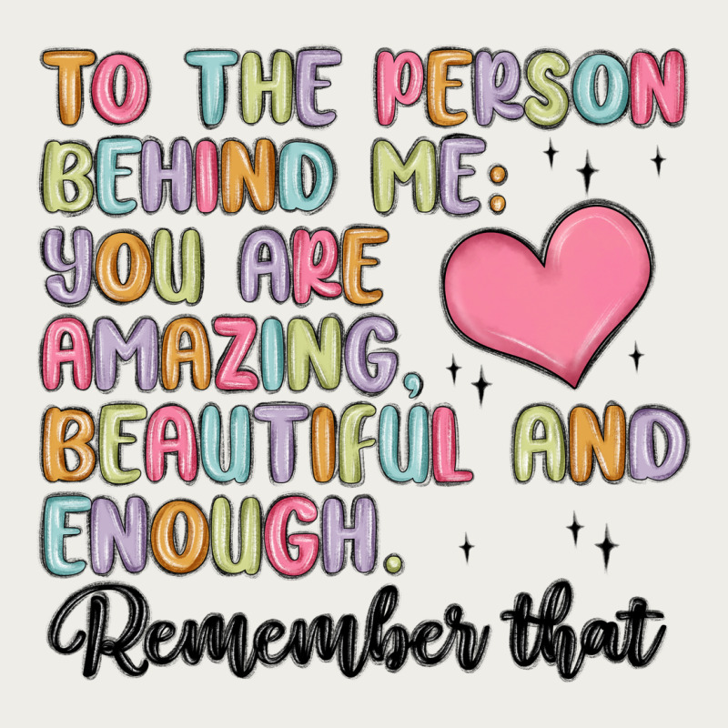 To The Person Behind Me Zipper Hoodie by MaliasSmallBusiness | Teevron