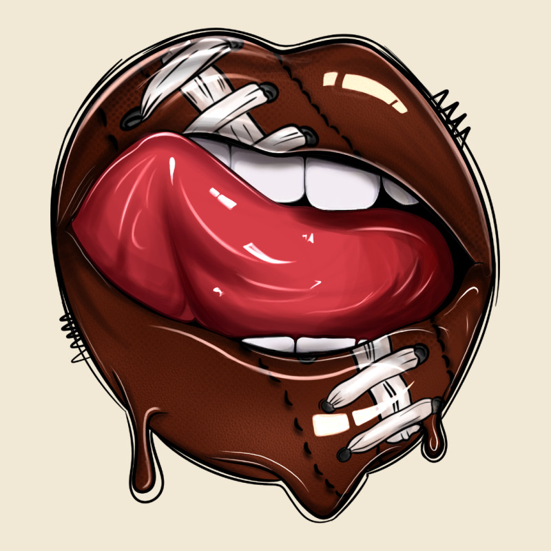 Sports Lips American Football Premium Tee by texasbilliewilder | Teevron