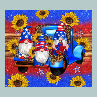 American Flag Gnomes Truck Sunflowers Star Leopard Glitter Heavy Core Tee | Teevron