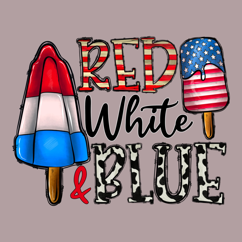Red White Blue Vintage Hoodie by CowhideDigitalArt | Teevron