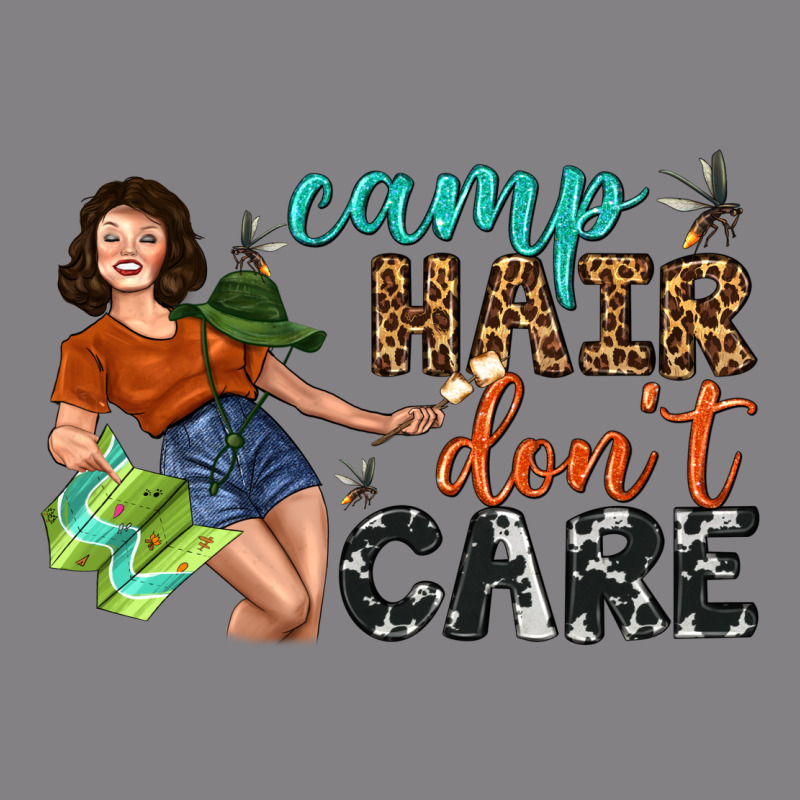 Camp Hair Don't Care Heavyweight Hoodie by BundleAndBundleShop | Teevron