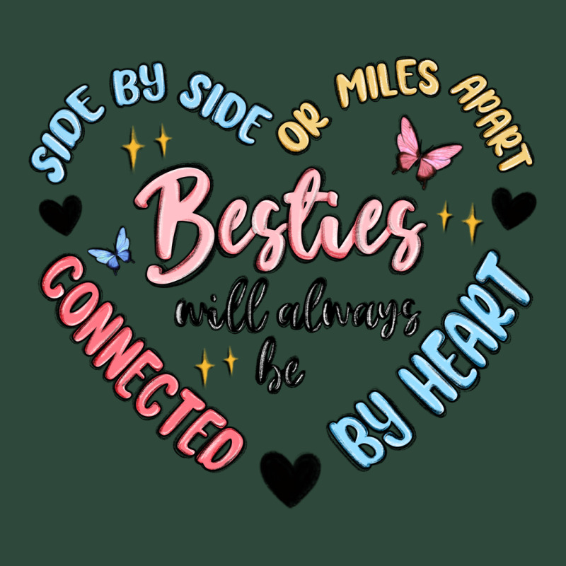 Besties Will Always Be Zipper Hoodie by MaliasSmallBusiness | Teevron