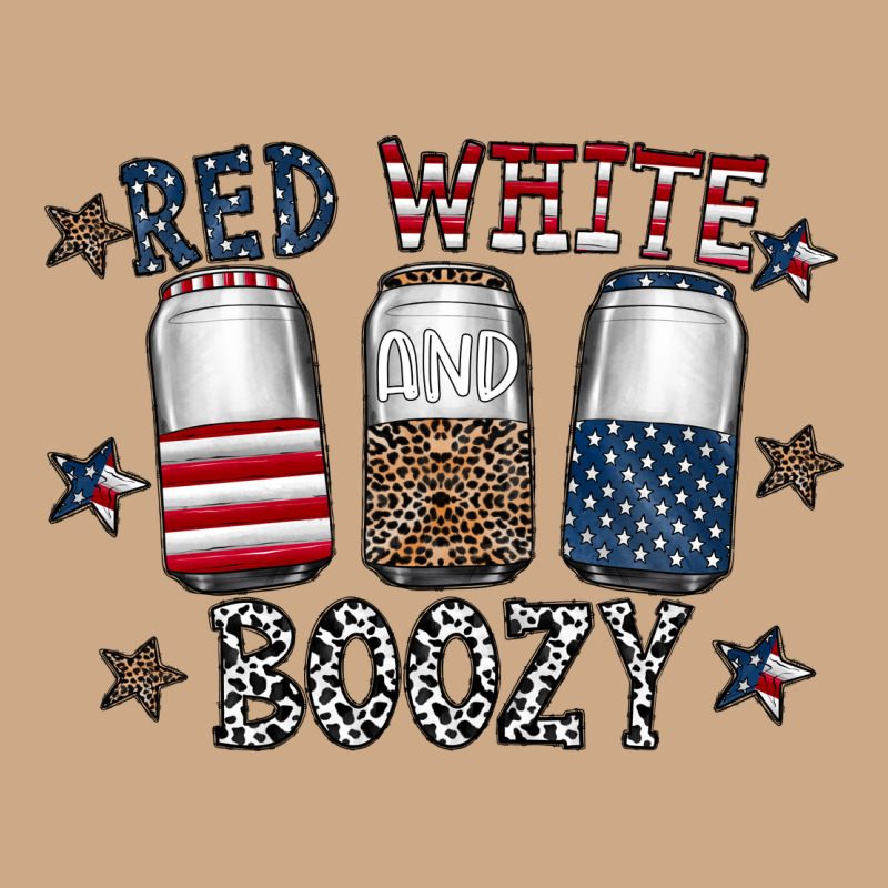 Red White Boozy Vintage Hoodie by CowhideDigitalArt | Teevron