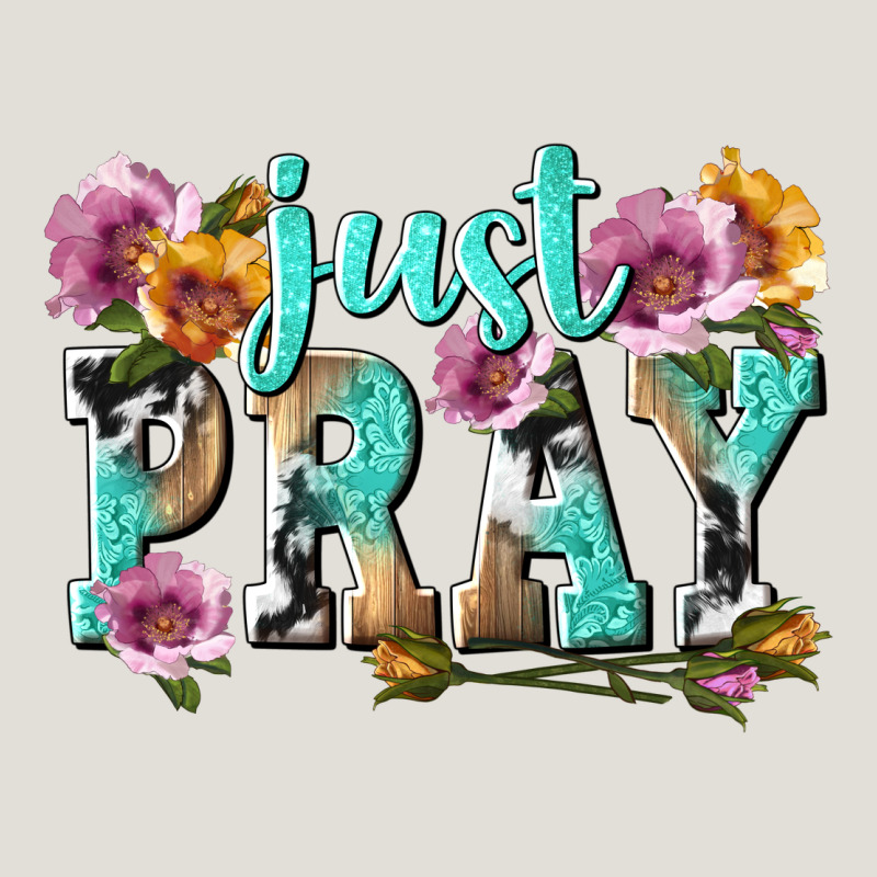 Just Pray Heavy Core Tee by texasbilliewilder | Teevron