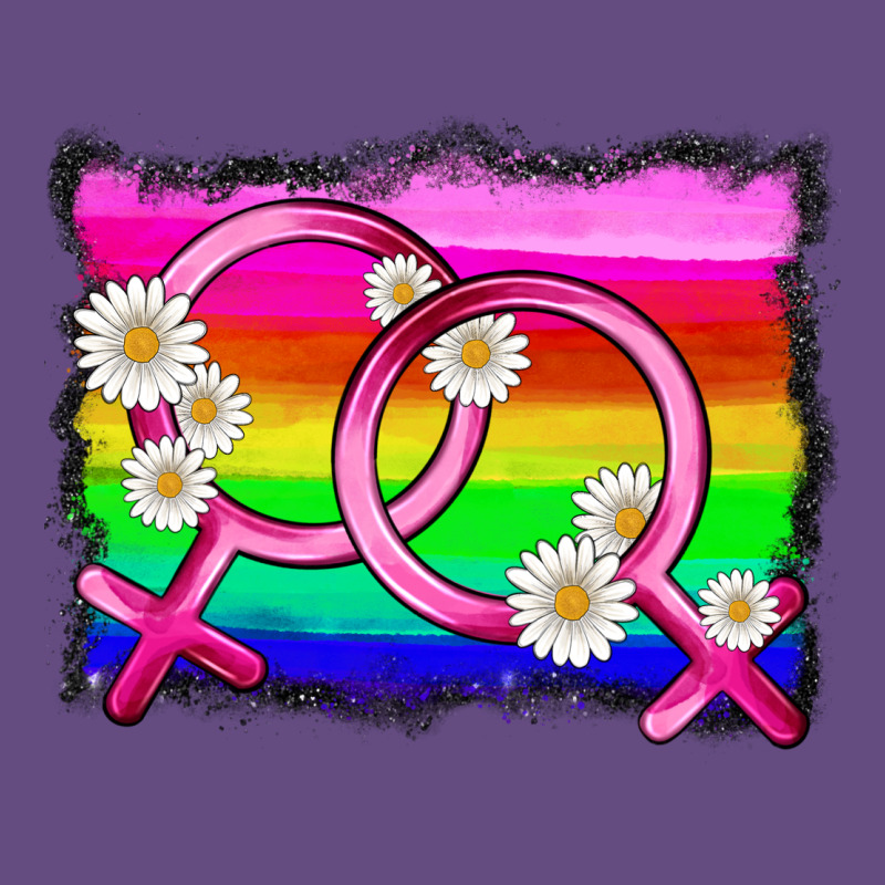 Lgbtq Gender Lesbian Symbol Vintage Hoodie by HRA Design Shop | Teevron