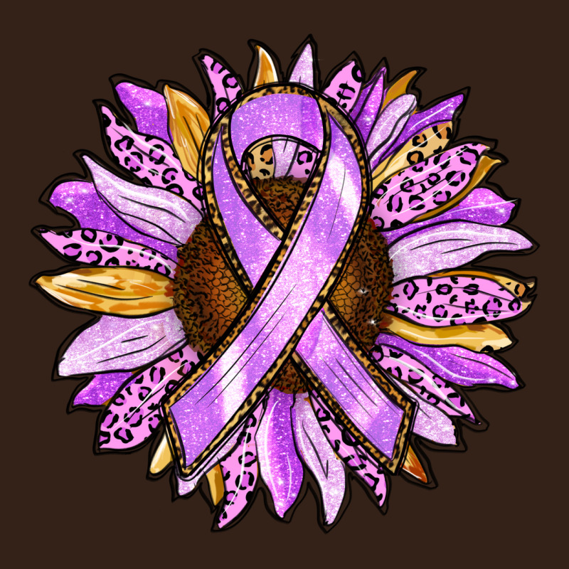 Cancer Awareness Sunflower Heavy Core Tee by RanaPortraitStore | Teevron