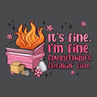It's Fine I'm Fine Everything's Freakin' Fine Zipper Hoodie | Teevron