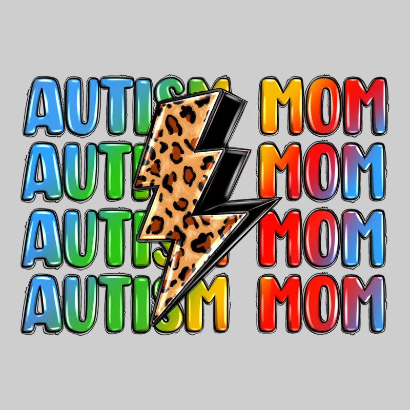 Autism Mom Lightning Bolt Premium Sweatshirt by LillyAllenDesigns | Teevron