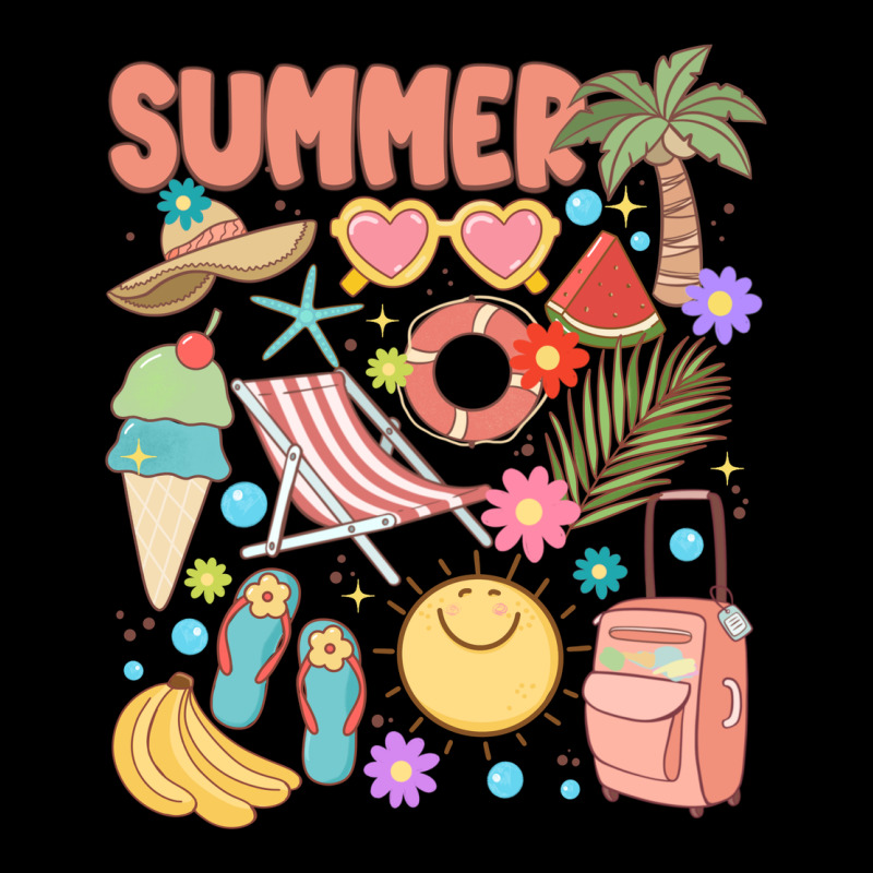 Retro Summer Ladies Tee by JahusDesignShop | Teevron