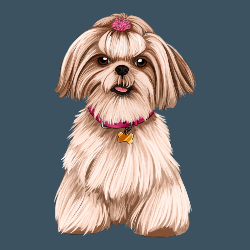 Shih Tzu Dog Design Urban Heavy Tee by JahusDesignShop | Teevron