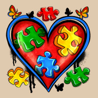 Autism Heart Heavyweight Sweatshirt | Teevron
