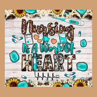 Nursing Is A Work Of Heart Vintage Tee | Teevron