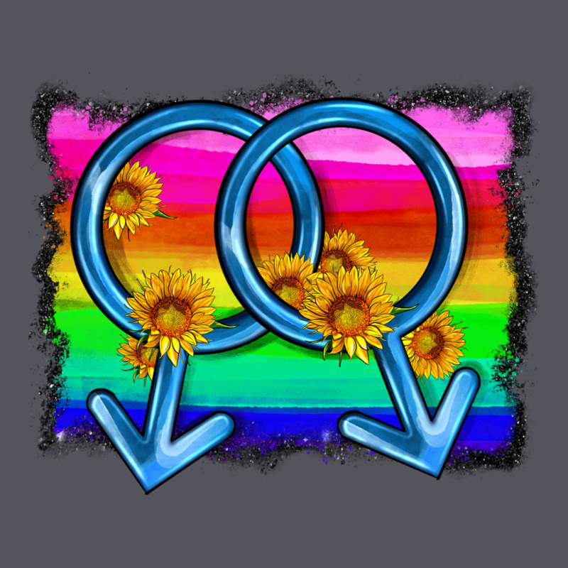 Lgbtq Gender Gay Symbol Vintage Hoodie by HRA Design Shop | Teevron
