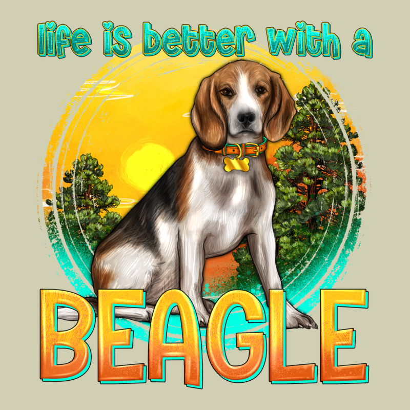 Life Is Better With A Beagle Heavy Core Tee by texasbilliewilder | Teevron