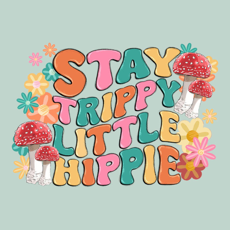 Stay Trippy Little Hippie Zipper Hoodie by MaliasSmallBusiness | Teevron