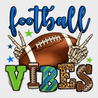 Football Vibes Green And Blue Urban Hoodie | Teevron