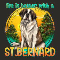 Life Is Better With A St.bernard Heavy Core Tee | Teevron