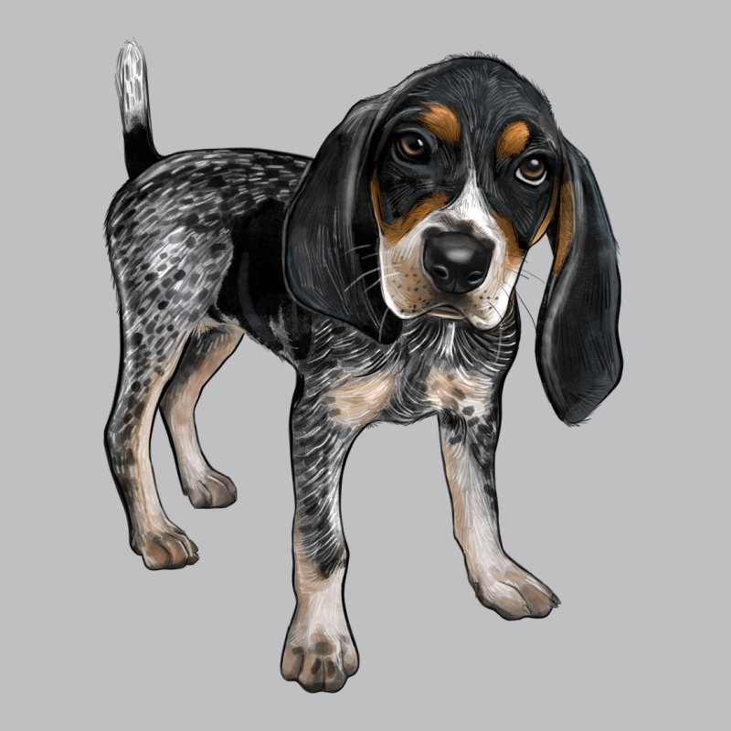 Bluetick Coonhound Long Sleeve Tee by LillyAllenDesigns | Teevron