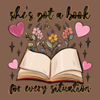She's Got A Book For Every Situation Zipper Hoodie | Teevron