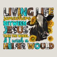 Living Life Somewhere Between Jesus Heavy Core Tee | Teevron