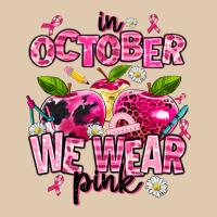 In October We Wear Pink Teachers Heavyweight Sweatshirt | Teevron