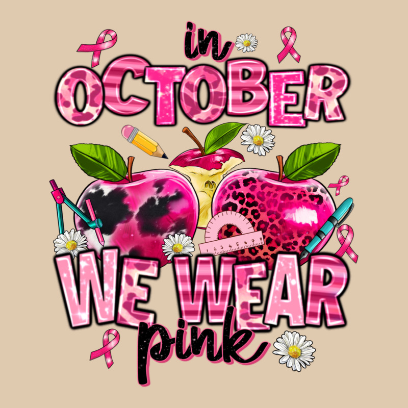 In October We Wear Pink Teachers Heavyweight Sweatshirt by AdoDesignShop | Teevron