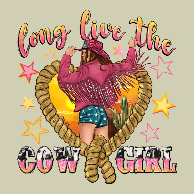 Long Live The Cowgirl Heavy Core Tee by texasbilliewilder | Teevron