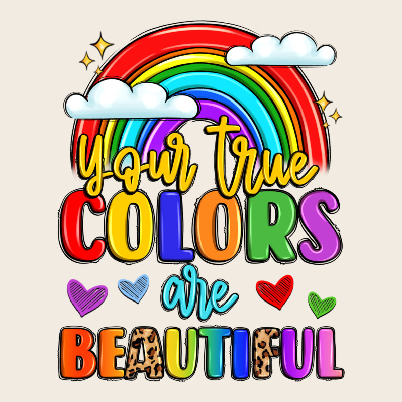 Name Vibrant Positivity Rainbow Art Premium Sweatshirt by LillyAllenDesigns | Teevron