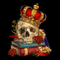 Skull With Crown Premium Tee | Teevron