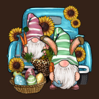 Easter Gnomes Egg Sunflowers Truck Heavy Core Tee | Teevron