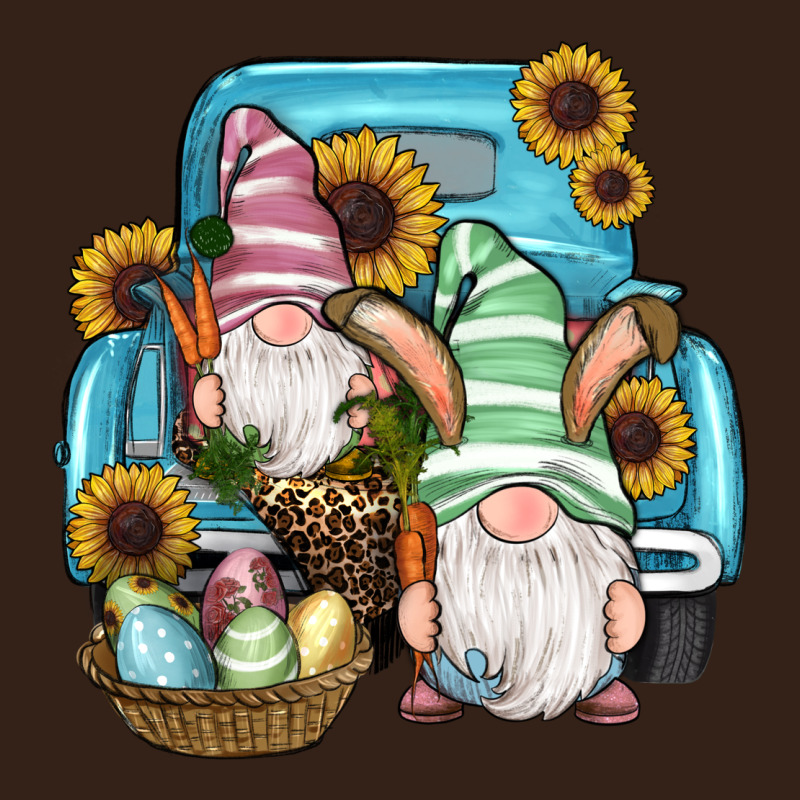Easter Gnomes Egg Sunflowers Truck Heavy Core Tee by RanaPortraitStore | Teevron