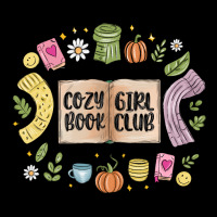 Cozy Book Girl Club Zipper Hoodie | Teevron