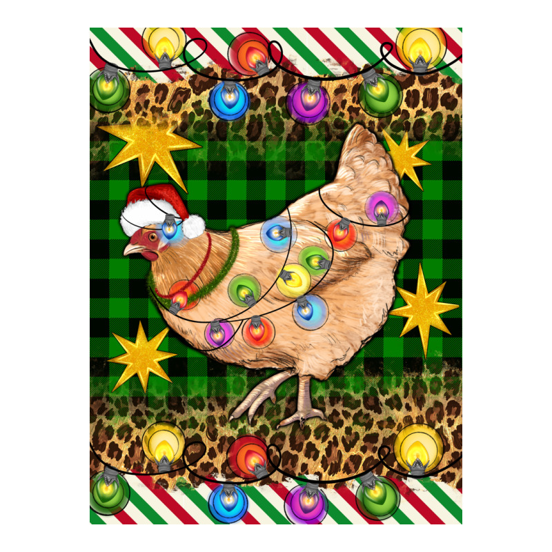 Christmas Chicken Urban Heavy Tee by Artiststas | Teevron