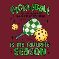 Pickleball Is My Favorite Season Zipper Hoodie | Teevron