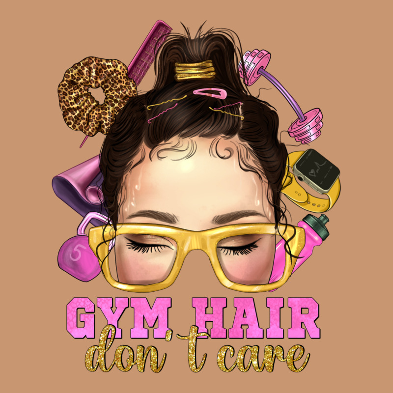 Messy Bun Gym Hair Don't Care Bbs Heavyweight Hoodie by BundleAndBundleShop | Teevron