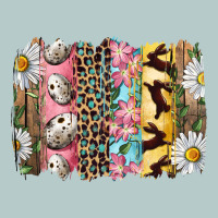 Easter Brushstroke With Quail Eggs Daisy And Bunny Heavy Core Tee | Teevron