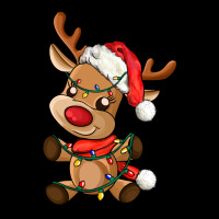 Baby Christmas Reindeer Heavyweight Sweatshirt | Teevron