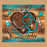 Nurse Leopard Heart Vintage Tee | Teevron