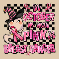 In October We Wear Pink For Breast Cancer Heavyweight Sweatshirt | Teevron