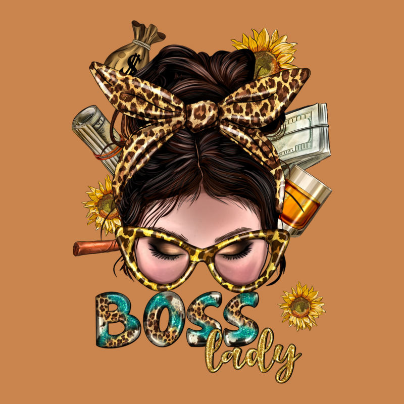 Western Messy Bun Boss Lady With Money Heavyweight Hoodie by BundleAndBundleShop | Teevron