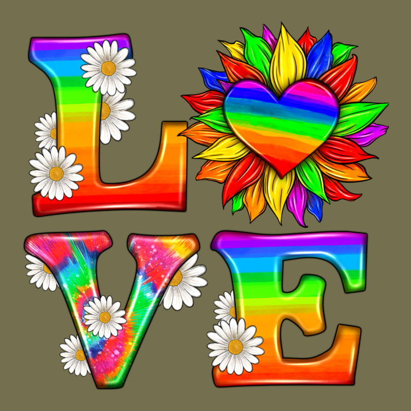 Love And Sunflower Vintage Hoodie by HRA Design Shop | Teevron