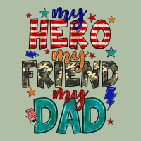 My Hero My Friend My Dad Urban Heavy Tee | Teevron