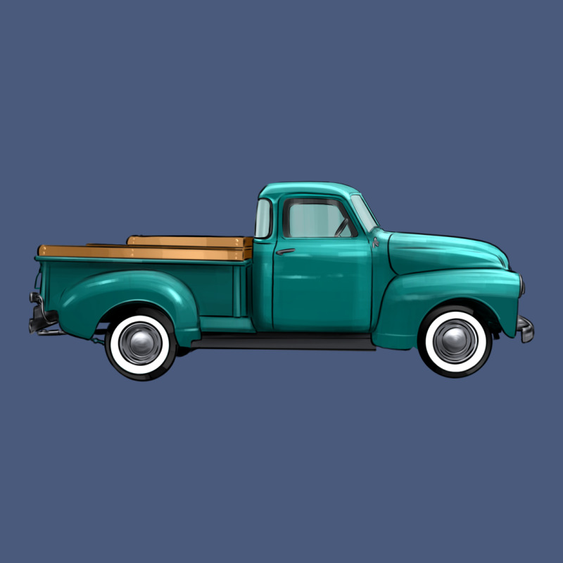 Western Truck Right Side View Vintage Hoodie by FaDigitalArtStudio | Teevron