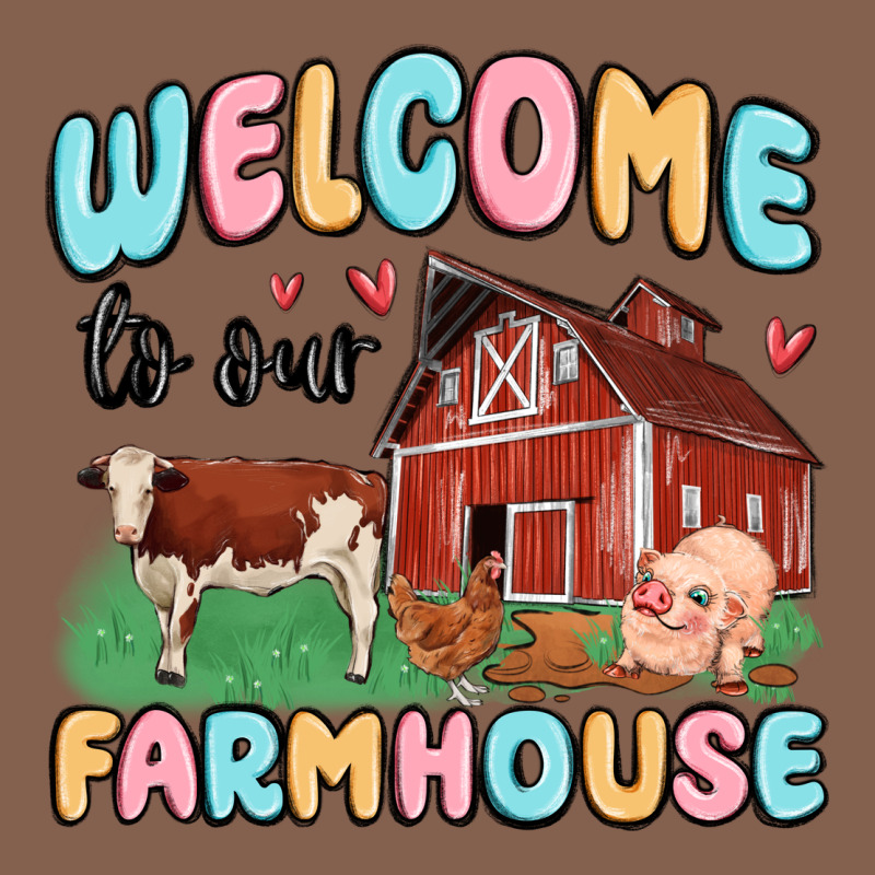 Welcome To Our Farmhouse Zipper Hoodie by MaliasSmallBusiness | Teevron